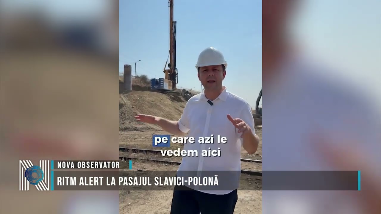 Ritm alert la Pasajul Slavici-Polonă