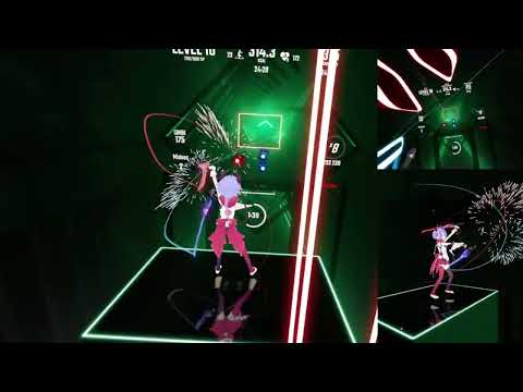 [Fitbeat] Get Get Down/Crispie x Minelli - Beat Saber [Reverse grip]