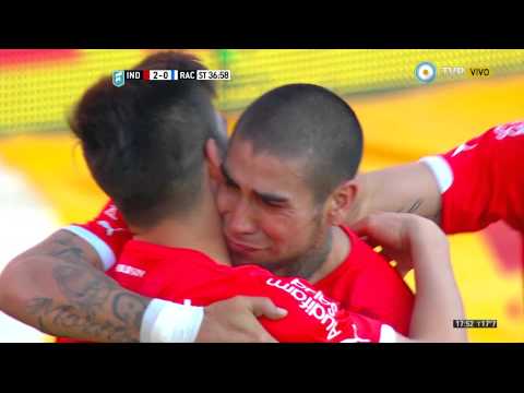 Gol de Méndez. Independiente 2 - Racing 0 | Primera División 2015 - Fecha 24