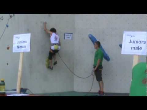 Alex Waterhouse on Route 1, Imst EYC 2012