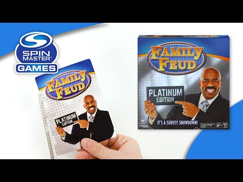 Part of a video titled How to play Family Feud Platinum Edition from Spin Master Games