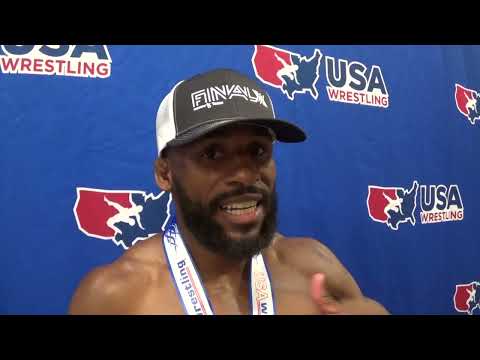 Nahshon Garrett, 61 kg MFS champion, 2023 World Team Trials Challenge Tournament