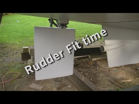 Building Shibumi - Bonus video - EP 36  Rudder time again !!
