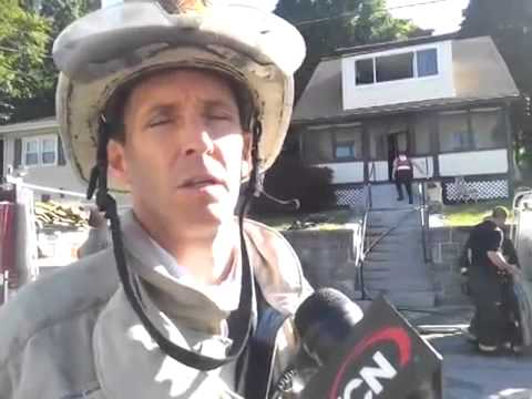 Lowell house fire 124 Foster St.