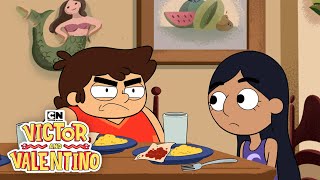 The Dinner Date | Victor and Valentino | Cartoon Network