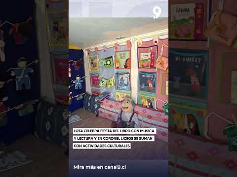 Lota celebra Fiesta del Libro con música y lectura y en Coronel liceos se suman con actividades cult