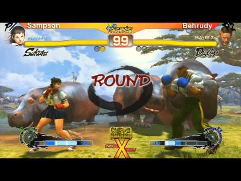 CrossXover Japan Relief Charity - SSF4AE - Sampson vs Behrudy