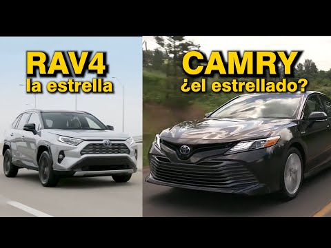 TOYOTA CAMRY frente al RAV4  PRUEBA/TEST/REVIEW: Cuando el coche «normal» (Camry) es el especial