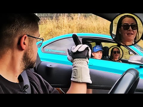 UPSETTING Vika & @TannerFox in Korean C63 AMG! // Nürburgring