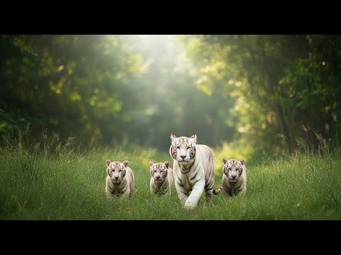 Ginger teaching survival fighting skills to king | White Tiger Mom's Sneak Attack Training