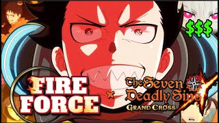 Gastei 700 Diamantes na COLLAB de FIRE FORCE no 7DS