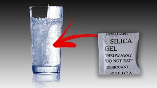 SILICA GEL IN WATER EXPERIMENT