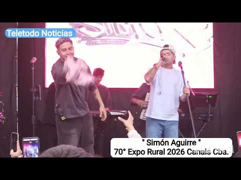 Simón Aguirre en la Expo Rural Canals 2026