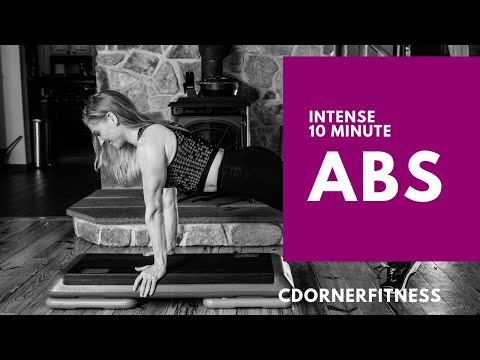 10 Minute INTENSE ABS WORKOUT at Home | No Equipment