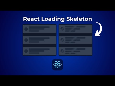 How To Make Cool Loading Skeletons In React!
