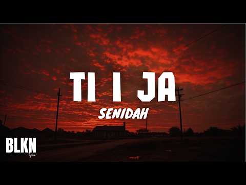 Senidah - Ti i Ja (Lyrics Video | Tekst)