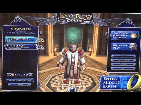 OnlineVideoGames - LOTRO Lord Of The Rings Online WalkThrough / PlayThrough Commentary Review Part 5