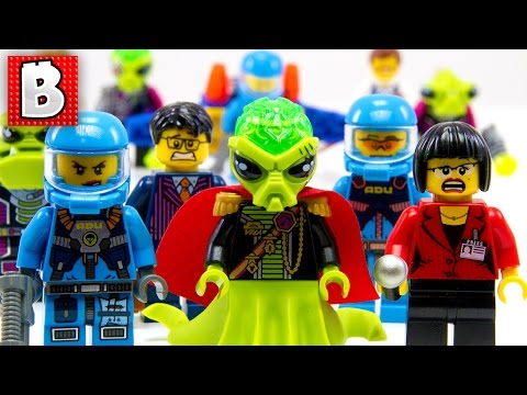 Every Lego Alien Conquest Minifigure Ever Made!!! | Collection Review
