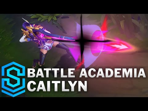Battle Academia Caitlyn Skin Spotlight - Pre-Release - League of Legends