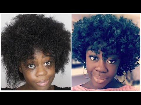 Perm Rod Set For Heat Damaged / Transitioning Natural Hair Video