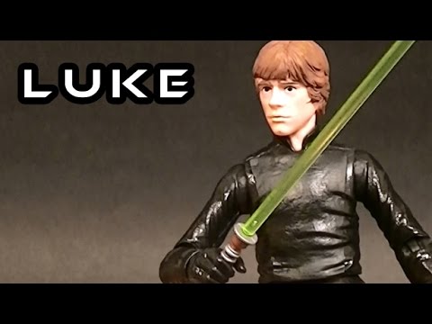 Star Wars Black 6 inch LUKE SKYWALKER Figure Review
