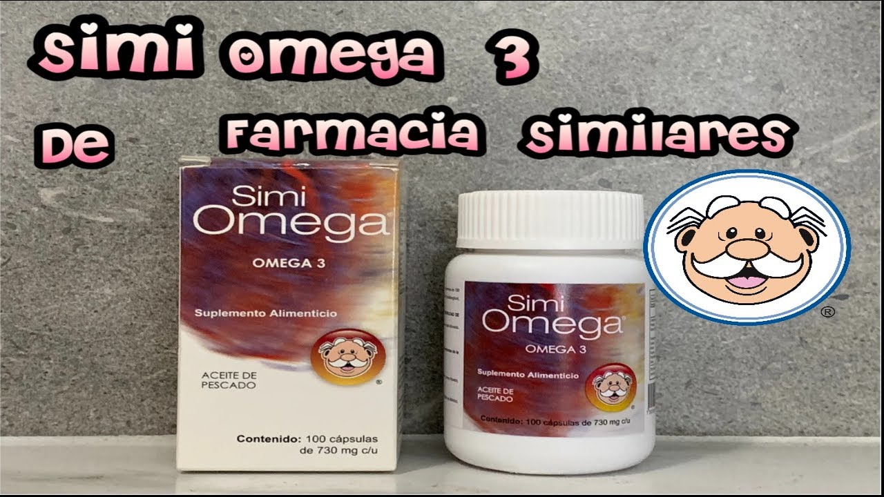 SIMI OMEGA 3 DE FARMACIA SIMILARES YA SABES LA IMPORTANCIA DE TOMARLA ❓ YA LAS CONOCIAS❓