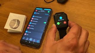 Diliberto DT35 Smart Watch Bluetooth Call How to connect App