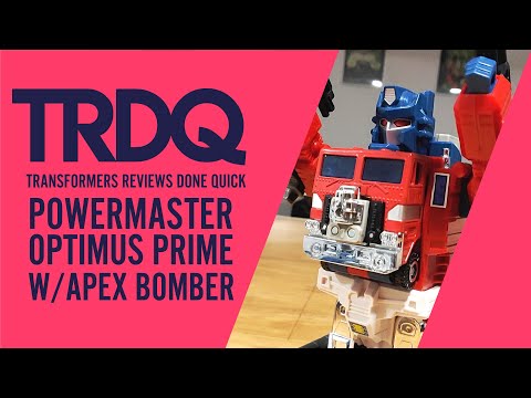 TRDQ: Powermaster Optimus Prime + Apex Armour