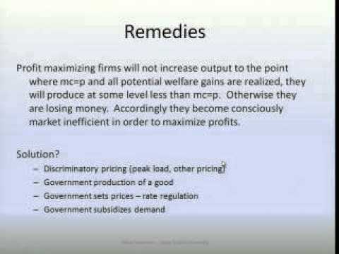Benefit Cost Analysis: Lecture 4