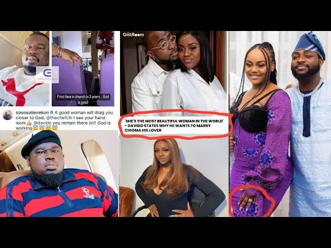 DAVIDO'S BESTIE SOSOBREKON REVEALS WHY CHIOMA IS THE BEST AS HE WARN DAVIDO BABY MAMA'S TO KEEP OFF