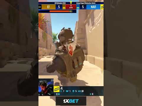 Aleksib ninja defuse in the 5vs5 retake - Navi vs Eternal Fire