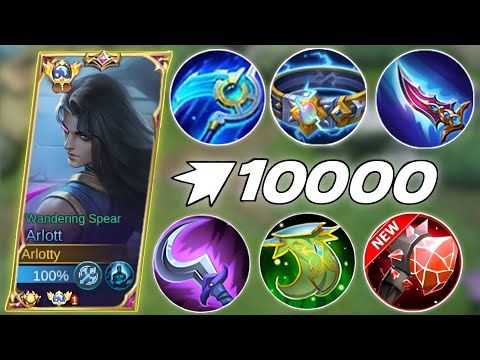 NEW BEST ONE SHOT TRUE DAMAGE BUILD ARLOTT 2023!! THEY THINK I’M USING CHEAT!