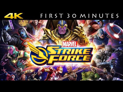 [MOBILE] Marvel Strike Force (4K 60 FPS Gameplay)