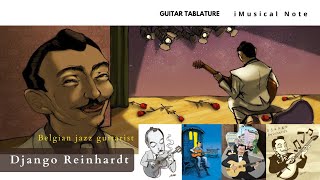 Guitar TAB - Django Reinhardt : Rose Room | Tutorial Sheet Lesson #iMn