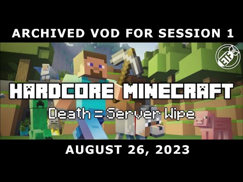 [Archived VOD] Ultimate Multiplayer Hardcore Challenge in Minecraft | Death = World Reset