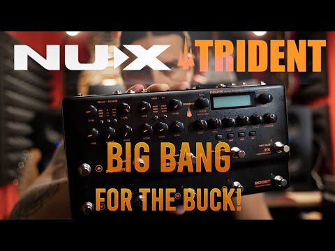 NUX Trident - Guitar Multi FX Modeler - Review