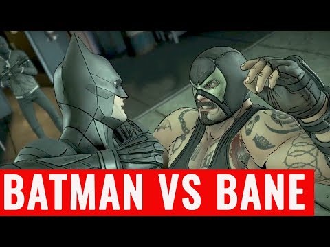 Batman vs BANE - BATMAN Telltale SEASON 2 EPISODE 2