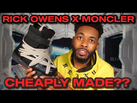 Rick Owens X Moncler Moon Boots ! Watch this before u buy !
