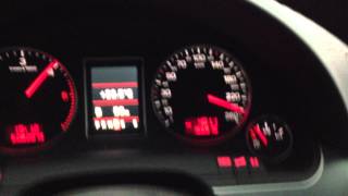preview picture of video 'Audi A4 B7 3.0 TDI, Autobahn uphill (10% ascent)'