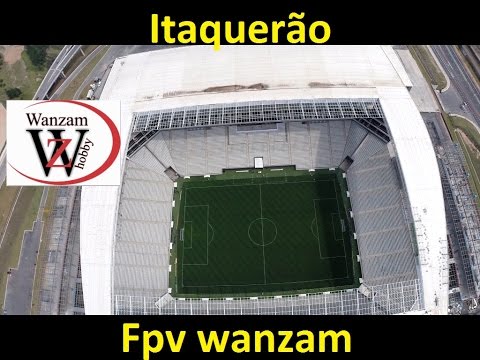 Drone Sobrevoando a Arena Corinthians o Itaquerão