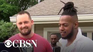 &quot;Black or white, relax and have a beer&quot;: Friends start a movement in their community