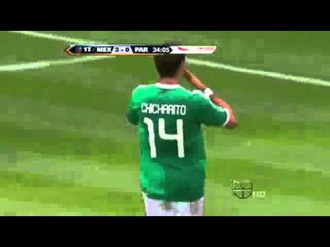 México 3-1 Paraguay Amistoso Internacional