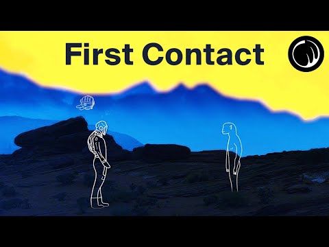 The First Contact - Alien Worlds of the Past