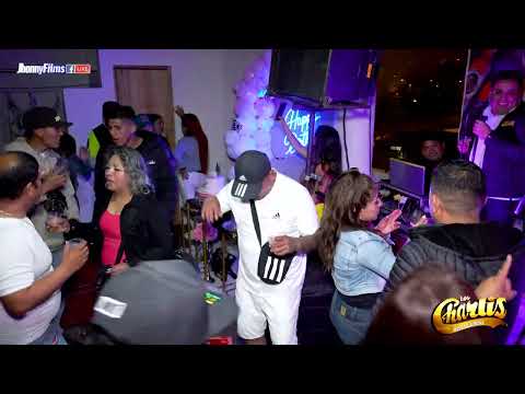 HOJA EN BLANCO...LOS CHARLIS DE LA CUMBIA en 4K / FELIZ CUMPLEAÑOS MARYSABEL - LICORERIA EL POINT