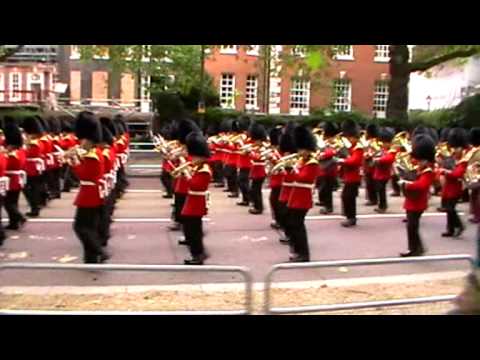 March to Beating Retreat Rehearsal - June 2013