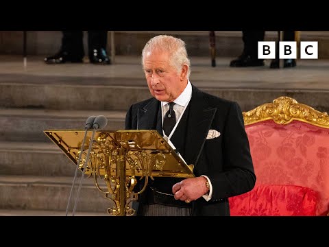 King Charles III addresses Parliament for first time - @BBCNews