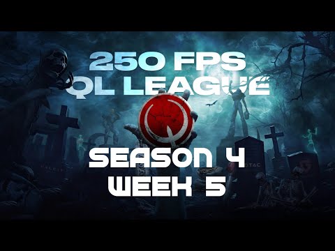 250 FPS - SEASON 4 - WEEK 5 | QUAKE LIVE | 4k stream | #quake #quakelive