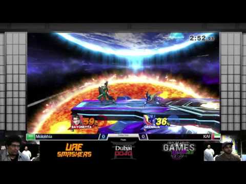Dubai Dojo Singles: KAF (Greninja) vs Professor Molokhia (Bayonetta) - Pools