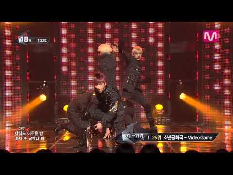 [HD] 140320 100% (백퍼센트) - Heart Beat (심장이뛴다) @ M! COUNTDOWN