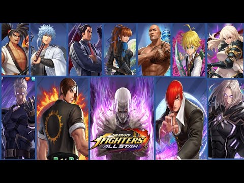 The King of Fighters All Star - All Super moves (All collabs, and characters as of 2021)